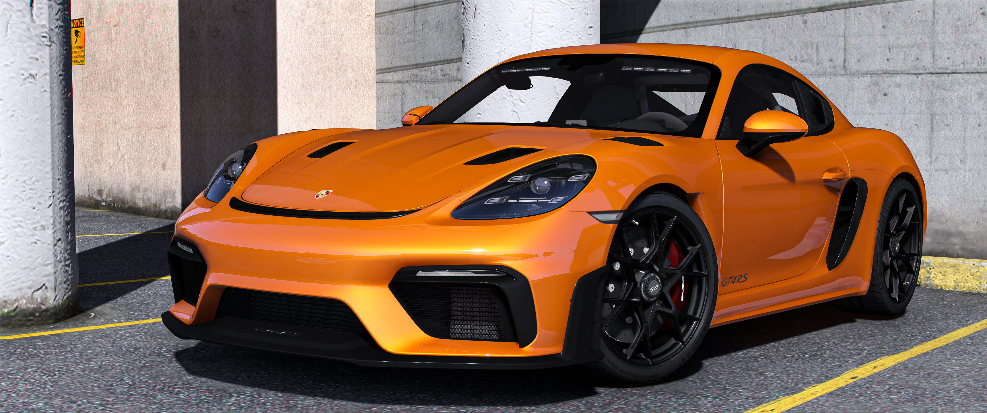 2022 Porsche GT4RS product banner